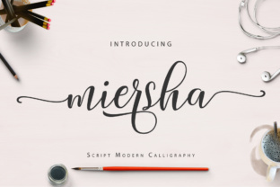 A Refined Script Font for Editorial Design: Getting to Know Miersha