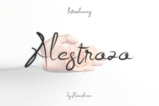 Alestraza: The Handwritten Font That Gave Our Campaign a Clearer Voice