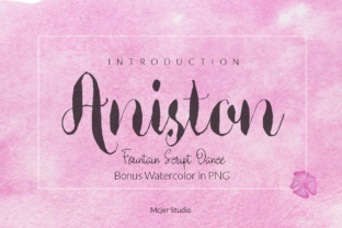 Aniston: A Script Font That Brings Feminine Charm to Web Design