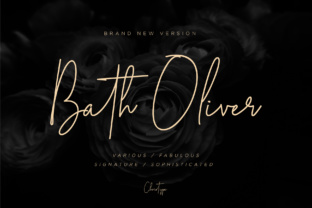 Bath Oliver Script Font for Scroll-Stopping Campaigns