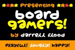 Boardgamers Font Review for Handmade Makers
