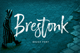 Brestonk: A Warm Script Font for Handmade Products