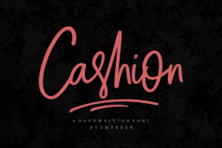 Cashion Font Review: A Handwritten Script for Campaign Design