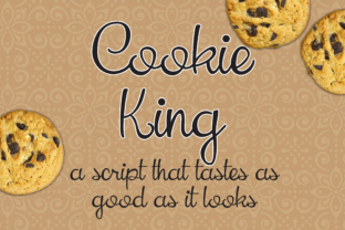 Cookie King: A Handwritten Font That Works in Real Campaigns