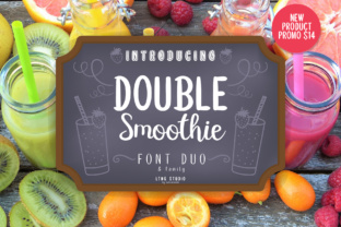 How Double Smoothie Font Brings Personality to Campaign Visuals