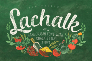LaChalk Font: A Script Typeface for Editorial Charm