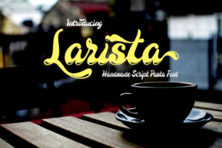 Larista: A Retro Display Font with Genuine Character
