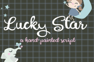 Lucky Star: A Whimsical Handwritten Font for Small Business Branding
