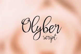 Olyber: A Handwritten Script Font Built for Real Brand Projects