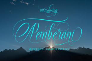 Pemberani: A Handwritten Font That Makes Your Small Business Look Polished