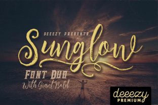 Sunglow Font Brings Vintage Charm to Web Design