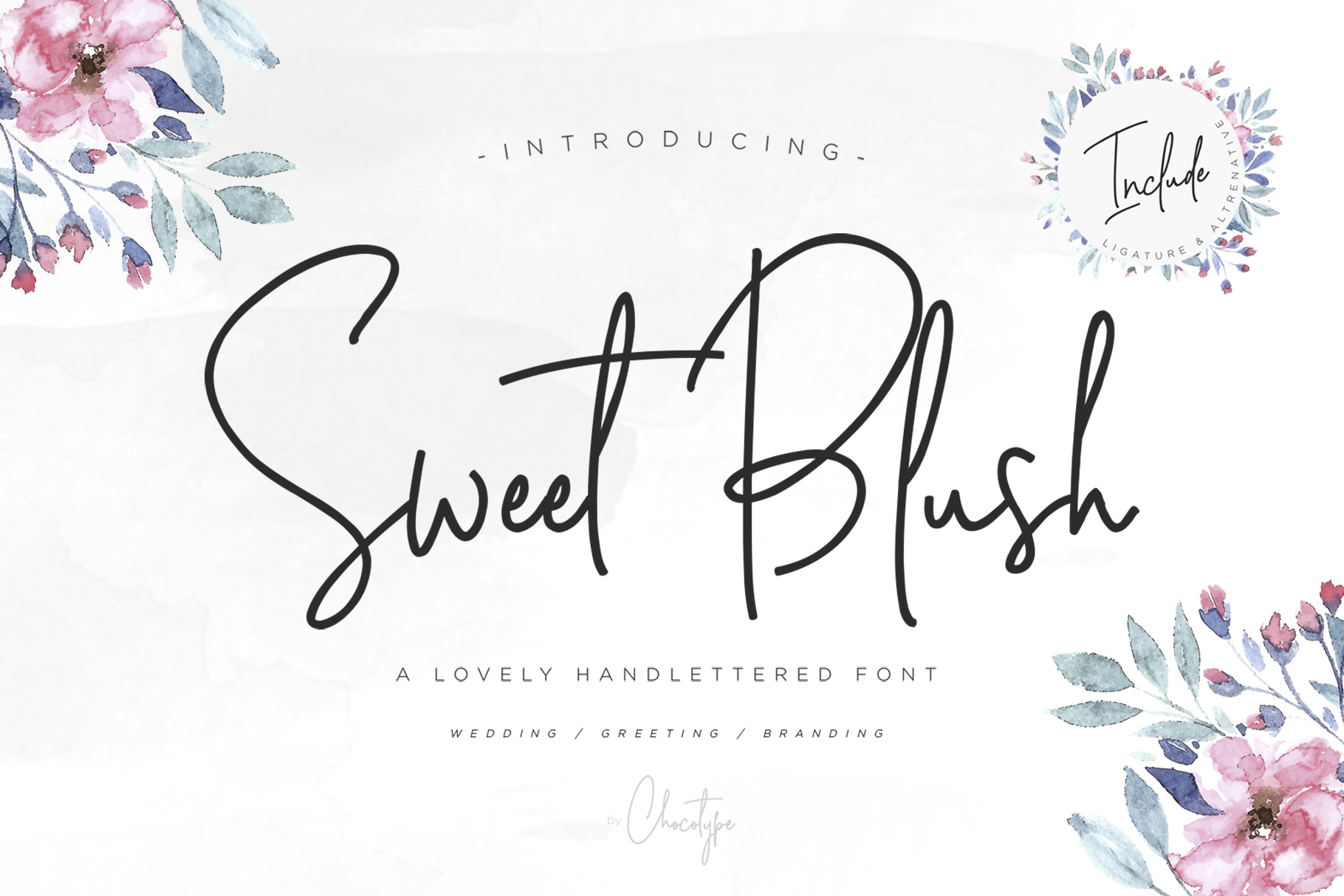 Sweet Blush Font Review: A Monoline Script That Elevates Small Business Branding