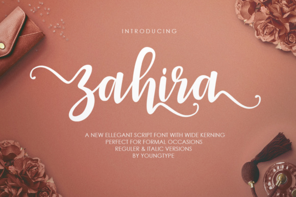Why Zahira Is a Go-To Hand-Brushed Script Font