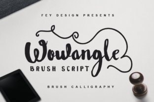 Wowangle: A Campaign Designer’s Review of This Swashy Script Font