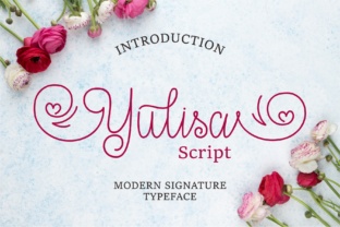 Yulisa Script: A Refined Typeface for Editorial Mood and Readability